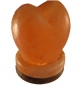 Heart Carved Salt Lamp